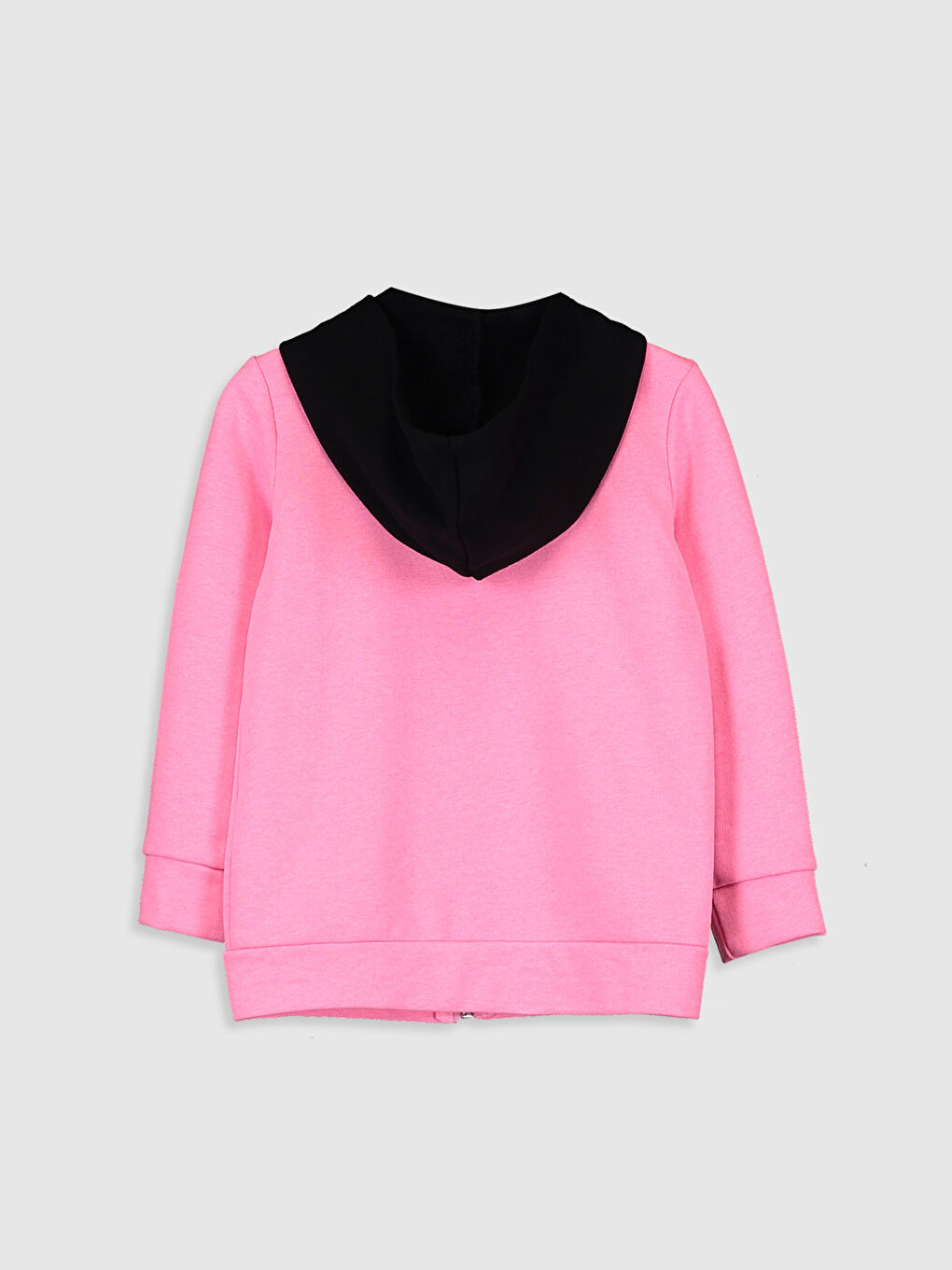 Қыздар қызғылт Сыдырмасы бар свитшот-1