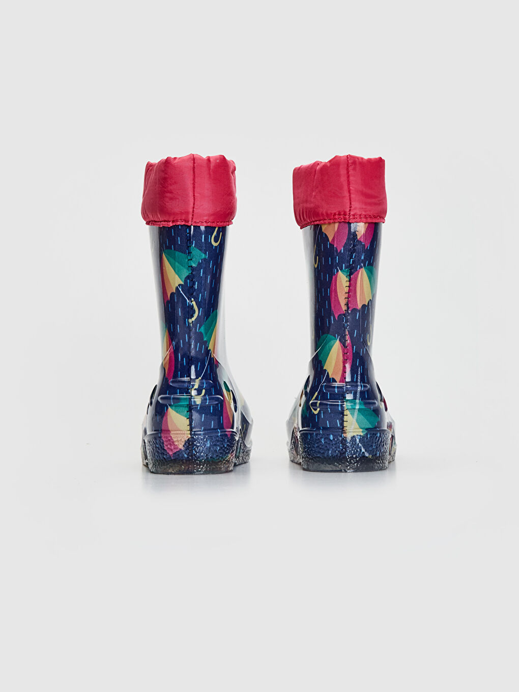 Lacivert Baskılı Bot-3