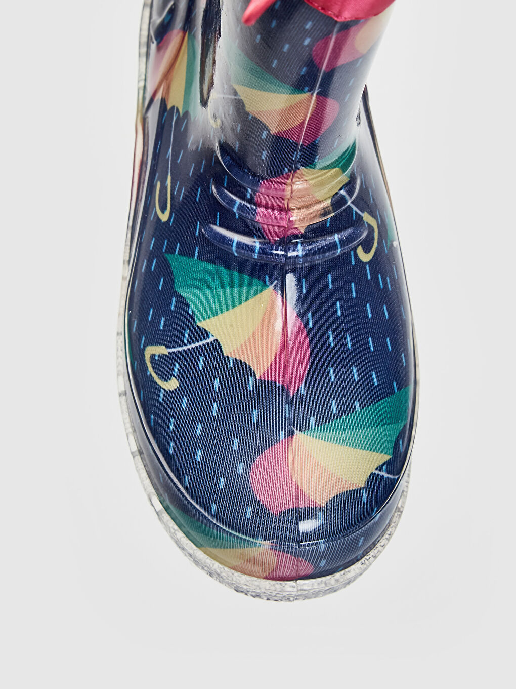 Lacivert Baskılı Bot-4