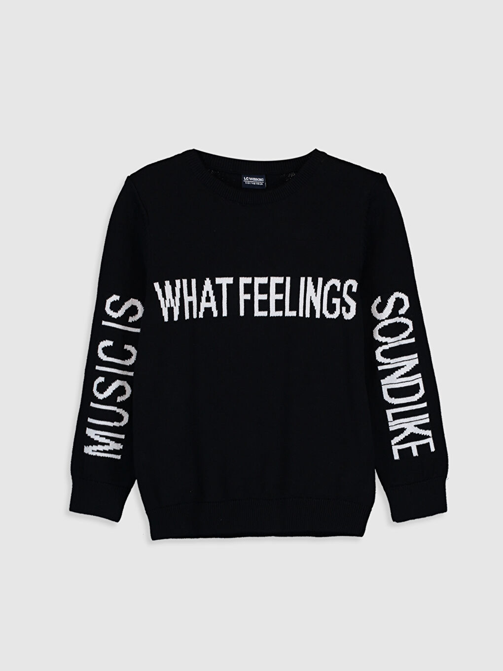 Long Sleeve Boy Slim Knitwear Sweater