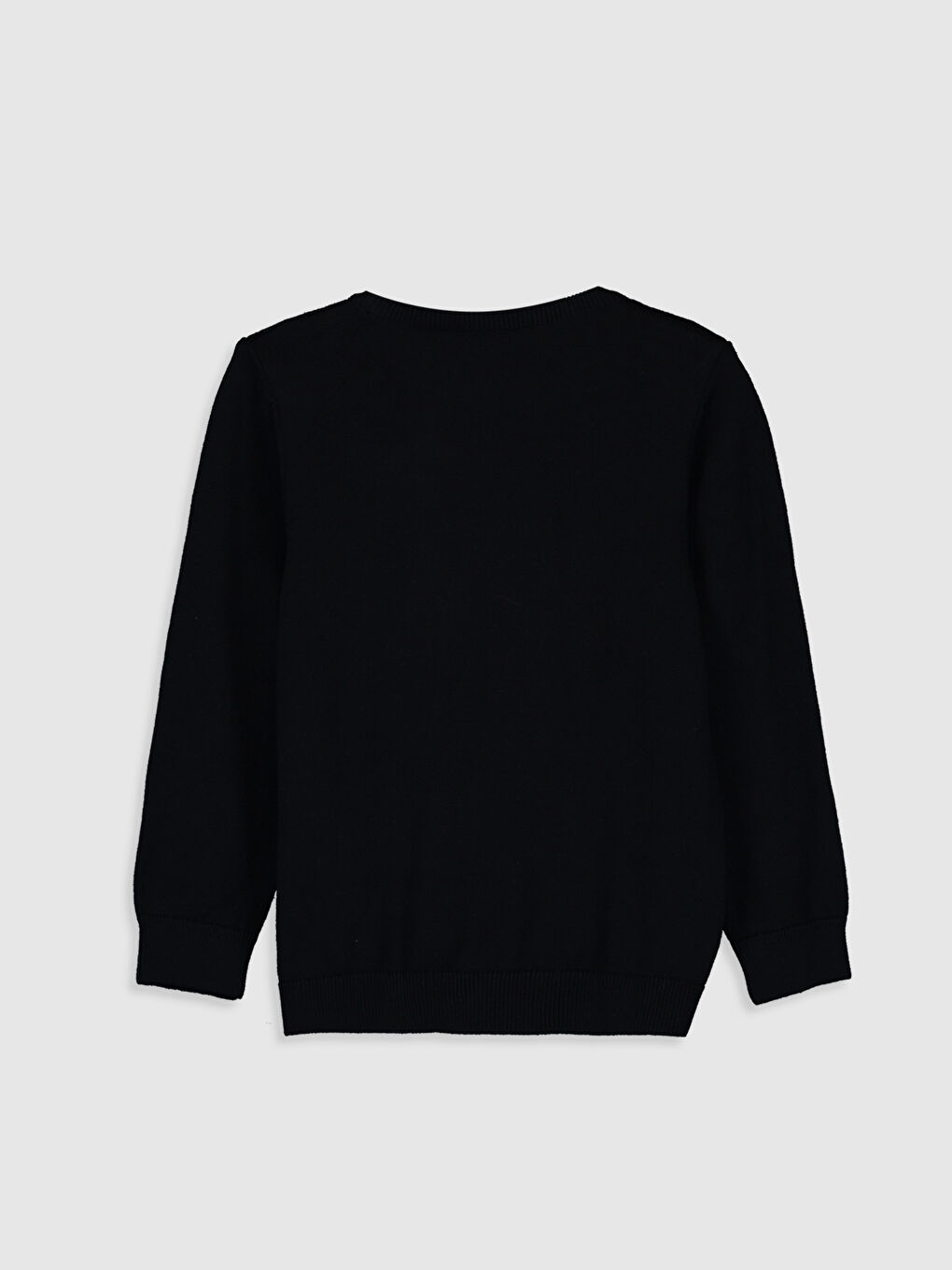 Long Sleeve Boy Slim Knitwear Sweater-1