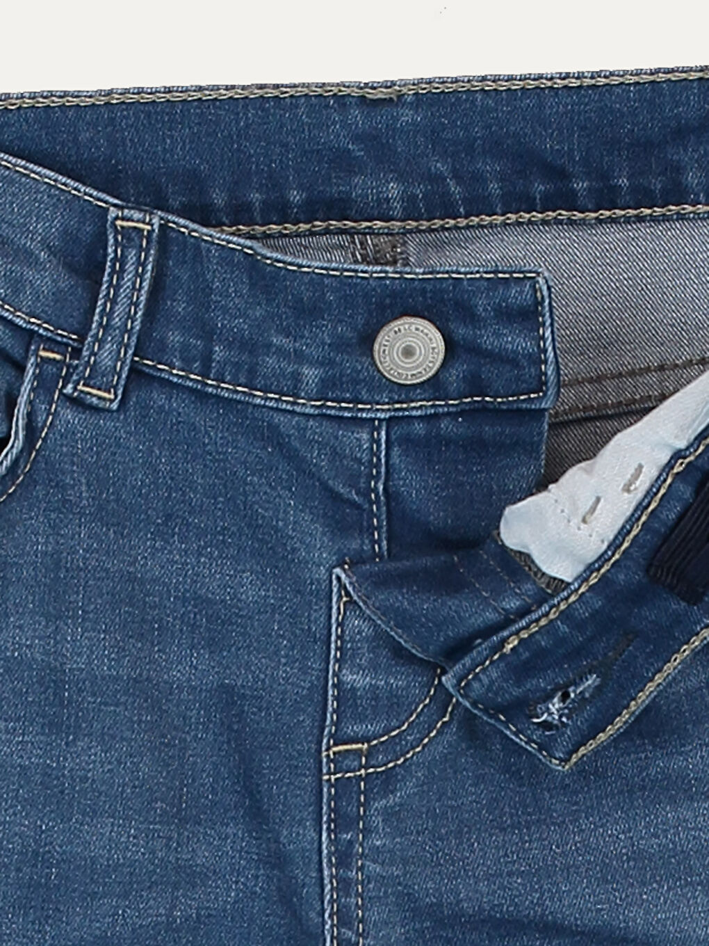 İndigo Skinny Erkek Çocuk Jean Pantolon-3