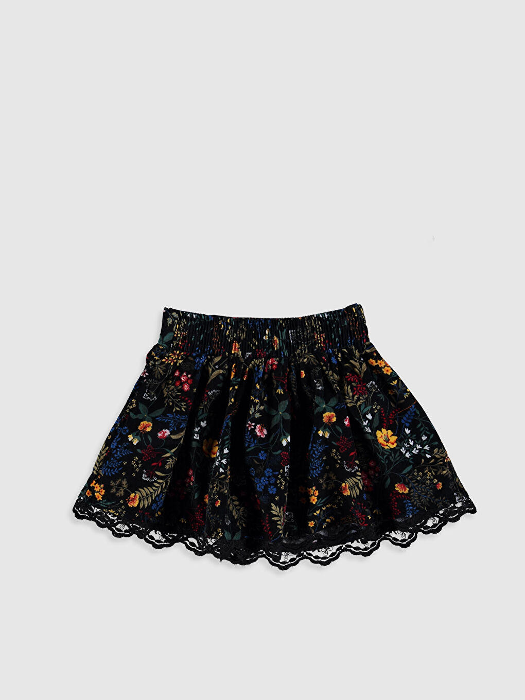 Девочки Черный Юбка-1