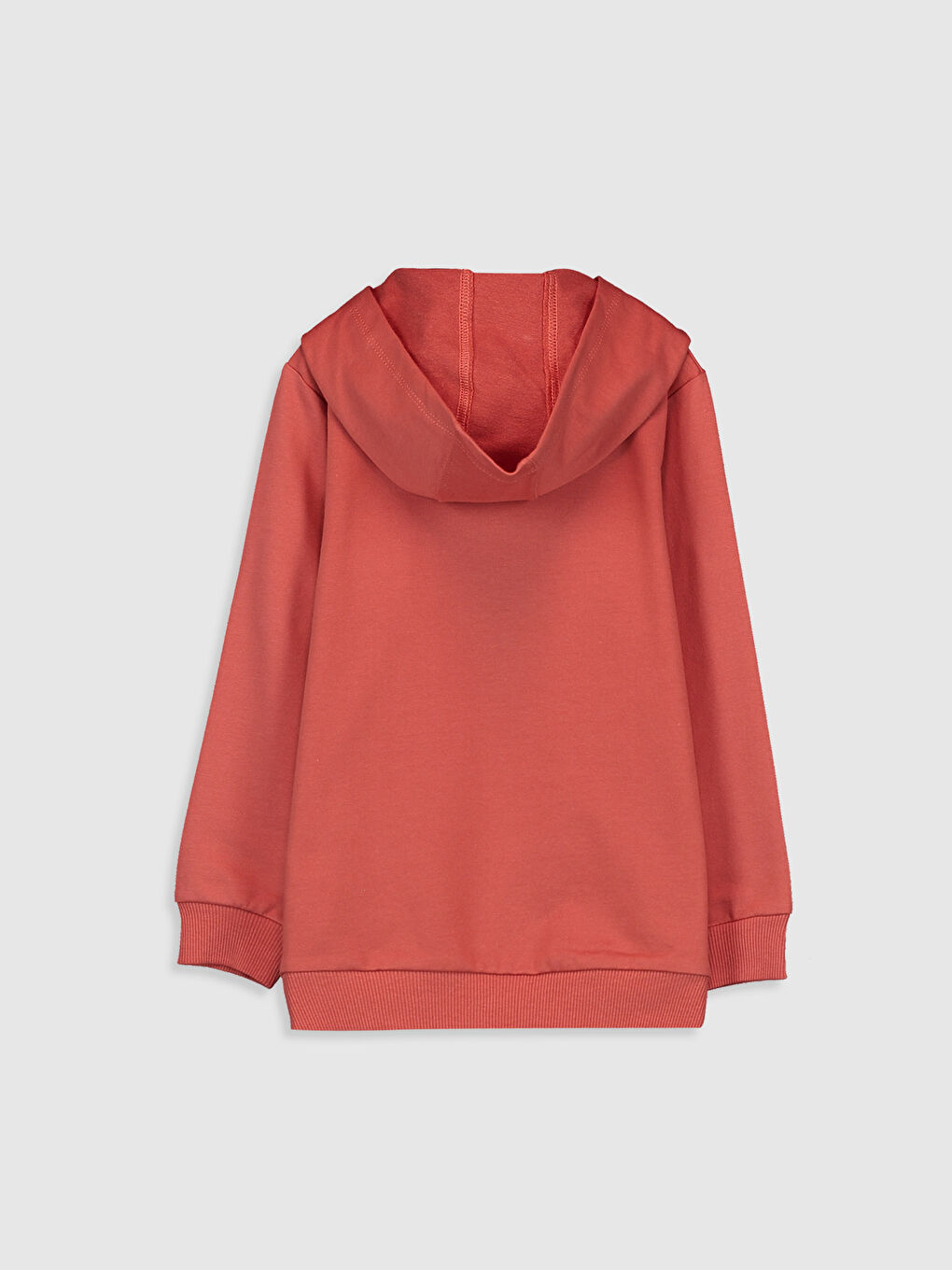 Basic Long Sleeve Boys' Hoodie-1