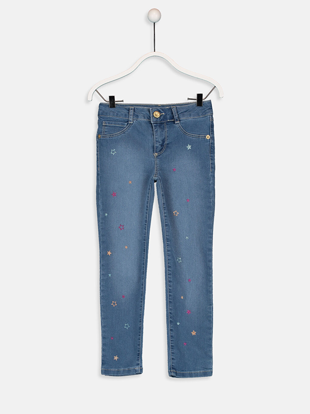 İndigo Kız Çocuk Slim Jean Pantolon