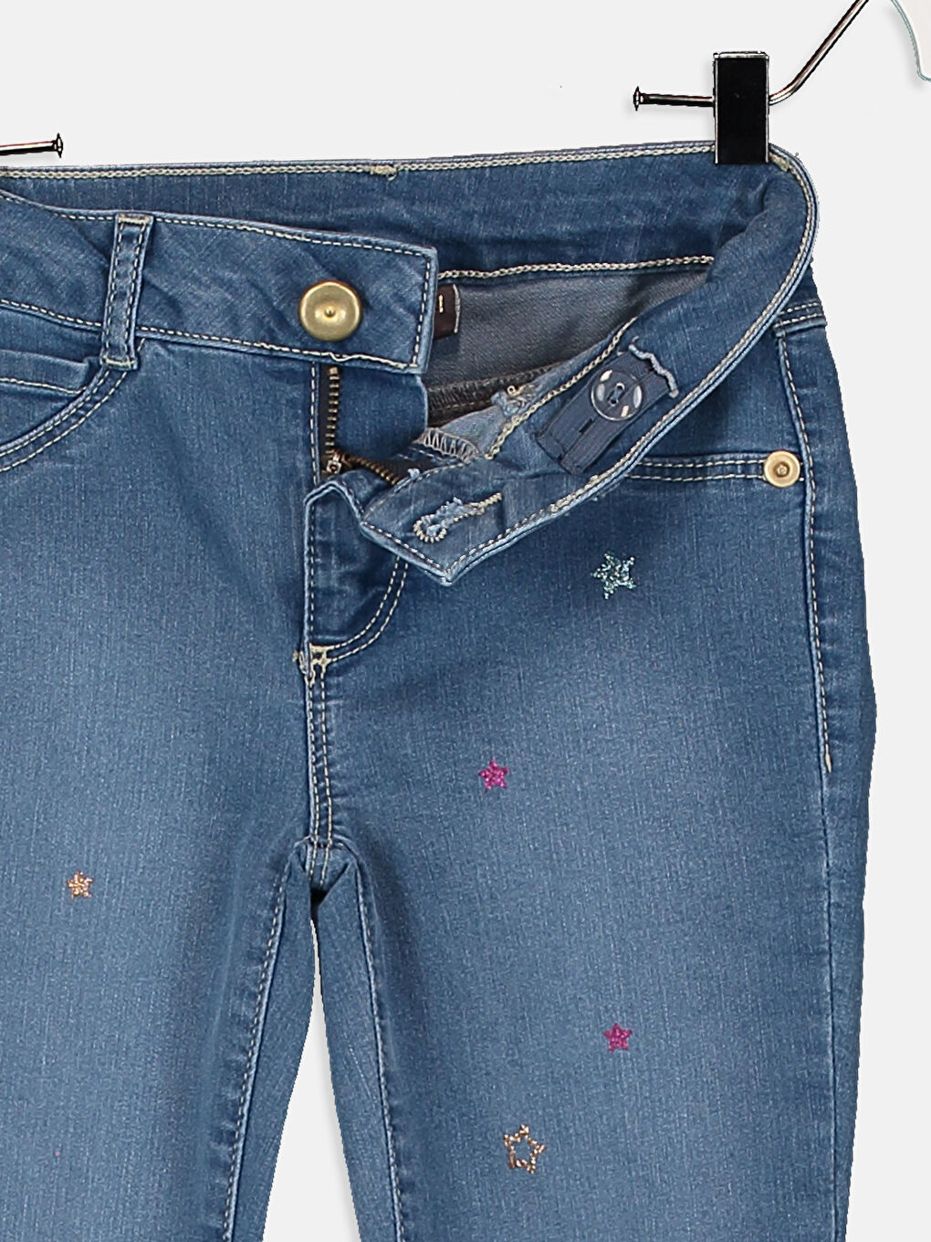 İndigo Kız Çocuk Slim Jean Pantolon-2