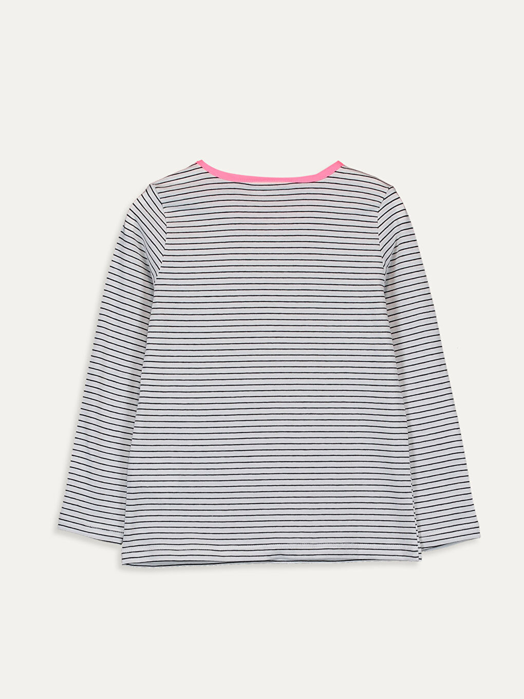 Siyah Çizgili Tişört-1