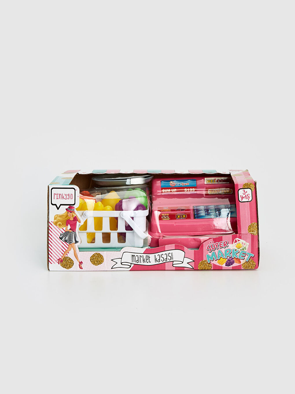 LCW ACCESSORIES Kız Çocuk Oyuncak Market Kasası Seti -9WK510Z4-F9C