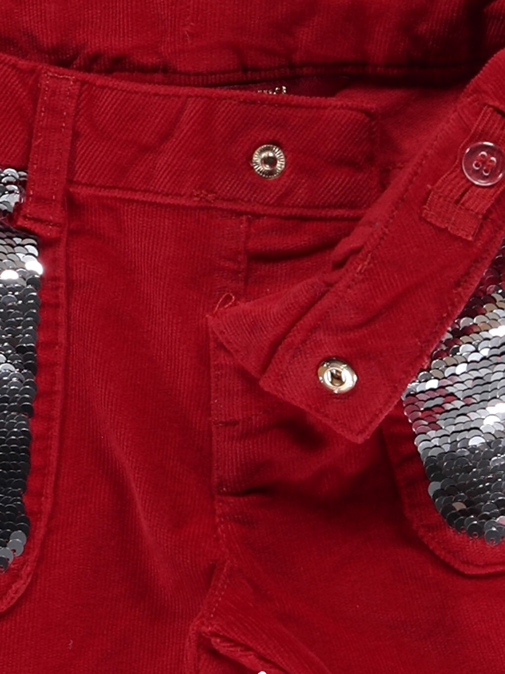 Қыздар қызыл Шолақ шалбар-3