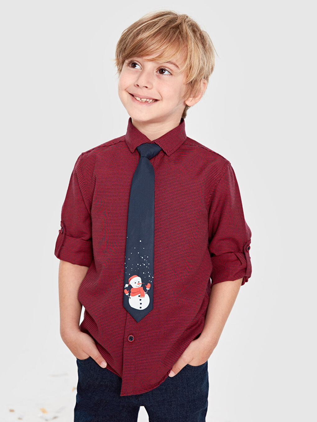 LCW Kids Boy RED Shirt -9WL057Z4-MMQ