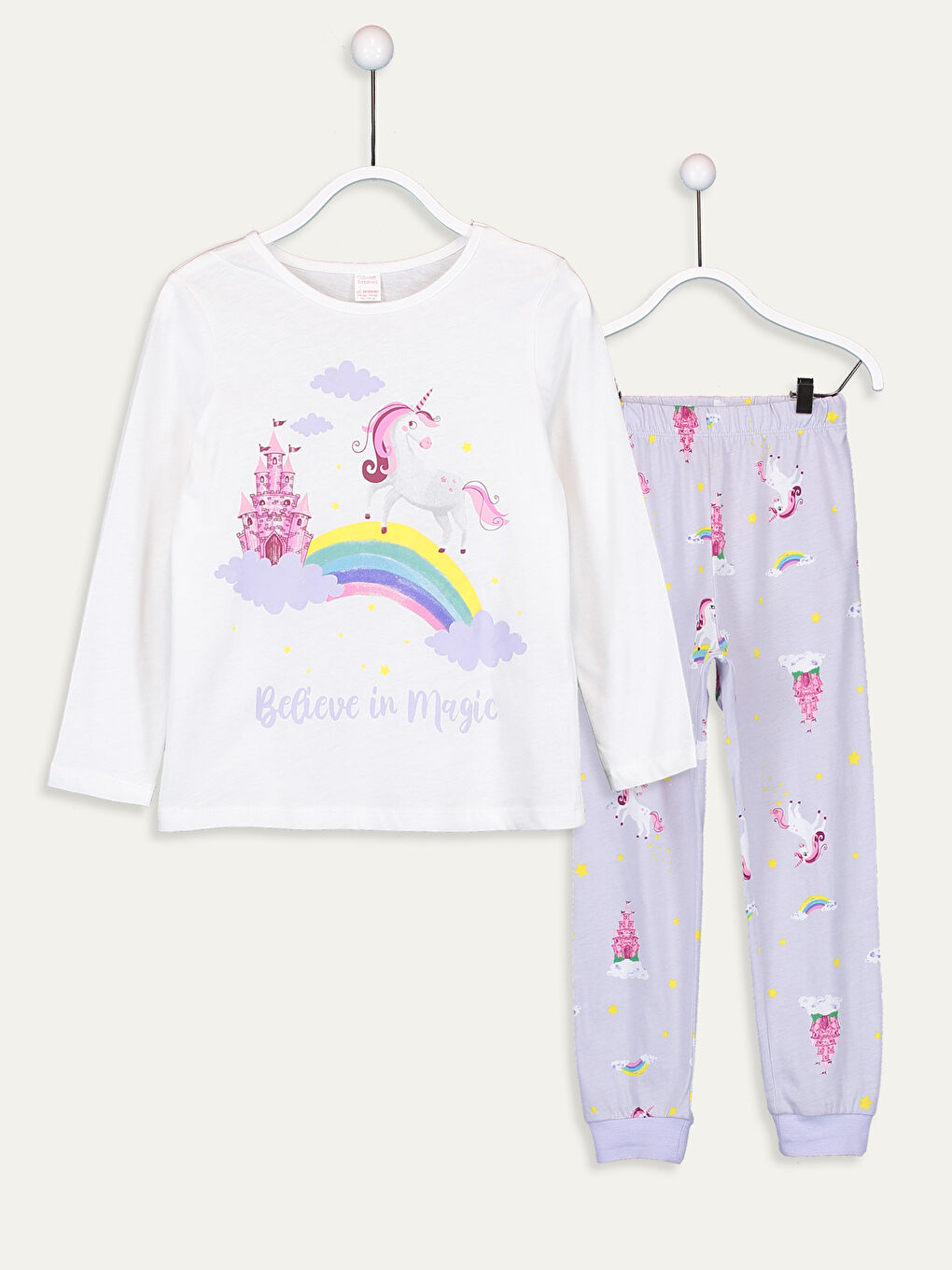 Optik Beyaz Pijama Takım-2