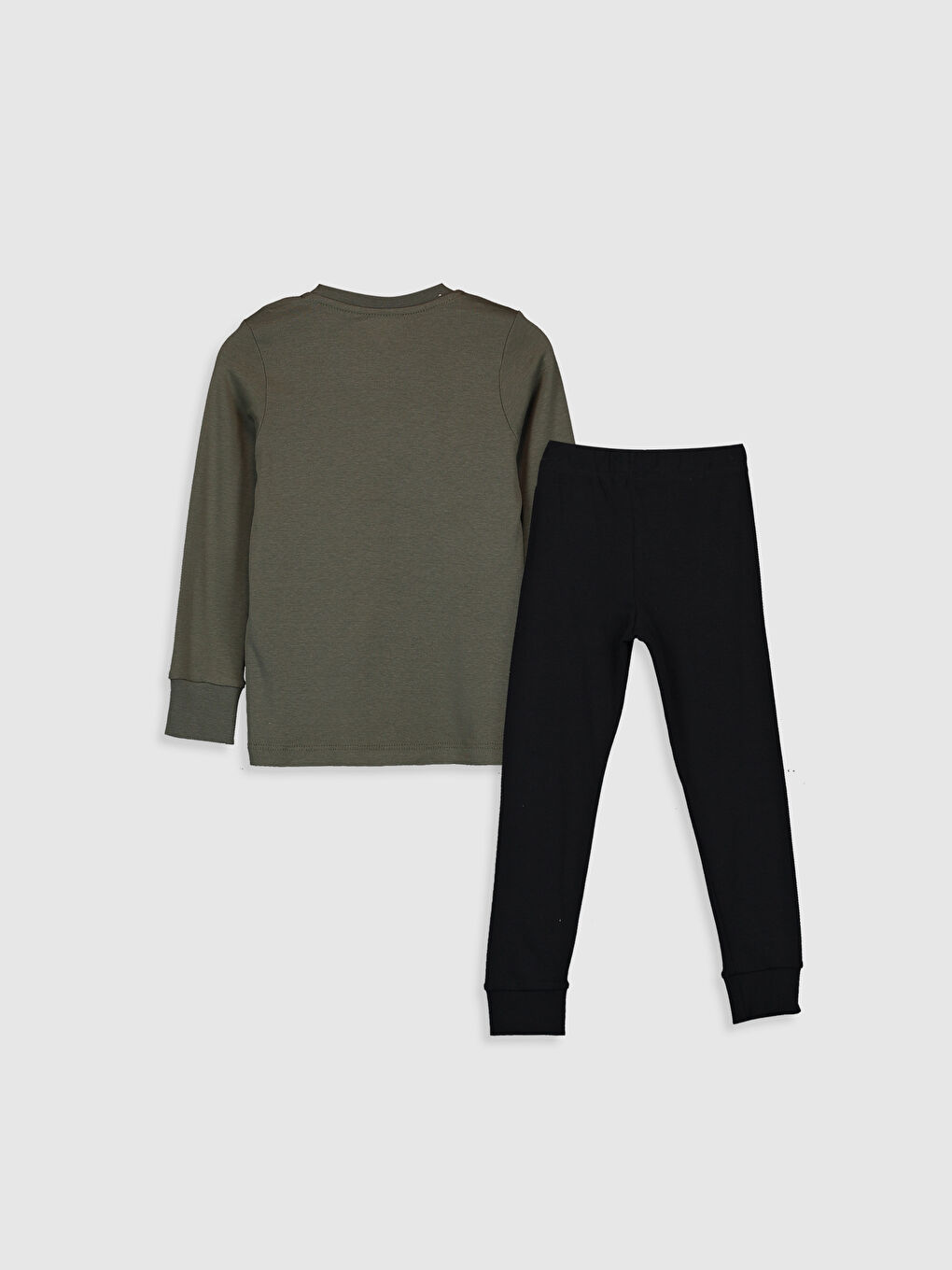 طقم بيجاما كاكي ولد-1