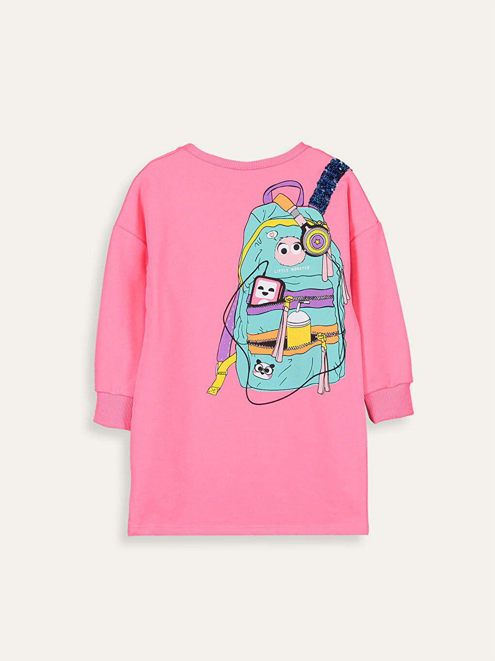 Robe FUCHSIA Fille-3