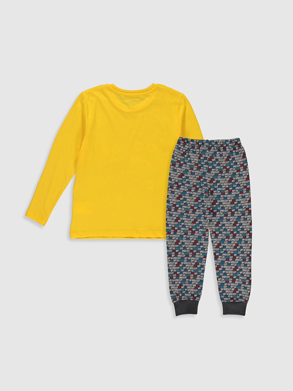 Orta Sarı Pijama Takım-1