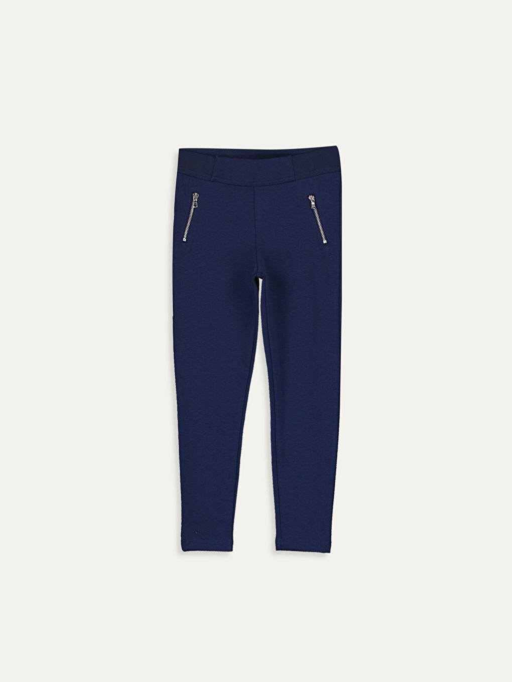 Lacivert Kız Çocuk Uzun Tayt