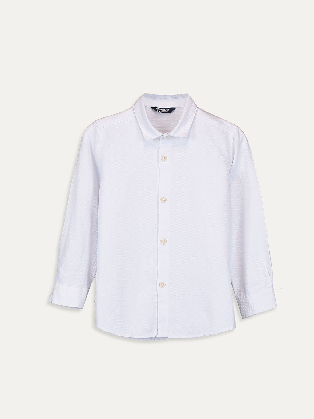 قميص قطن بأكمام طويلة للأولاد