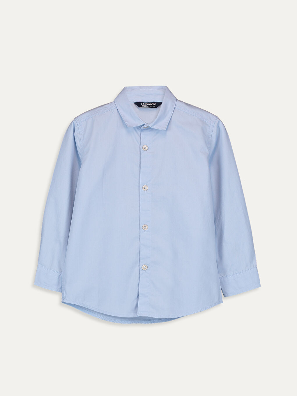 قميص قطن بأكمام طويلة للأولاد