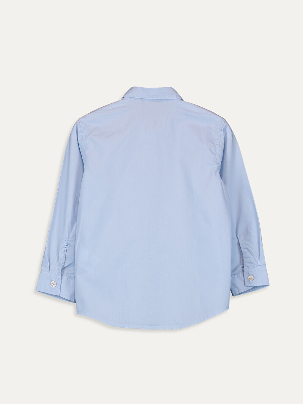 قميص قطن بأكمام طويلة للأولاد-1