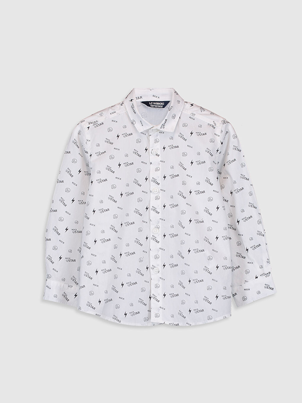 قميص قطن بأكمام طويلة للأولاد