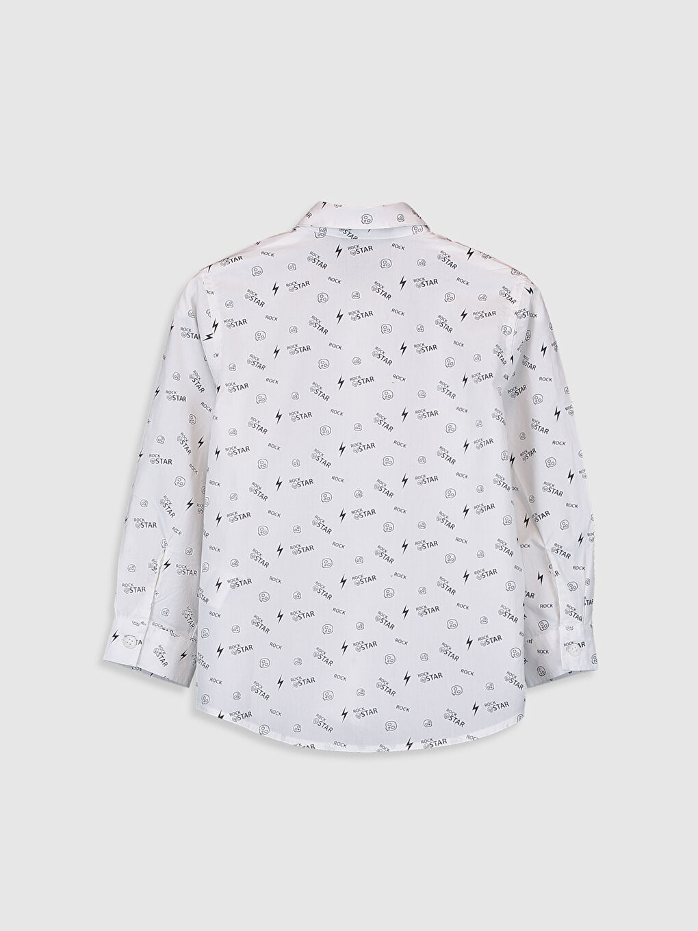 قميص قطن بأكمام طويلة للأولاد-1