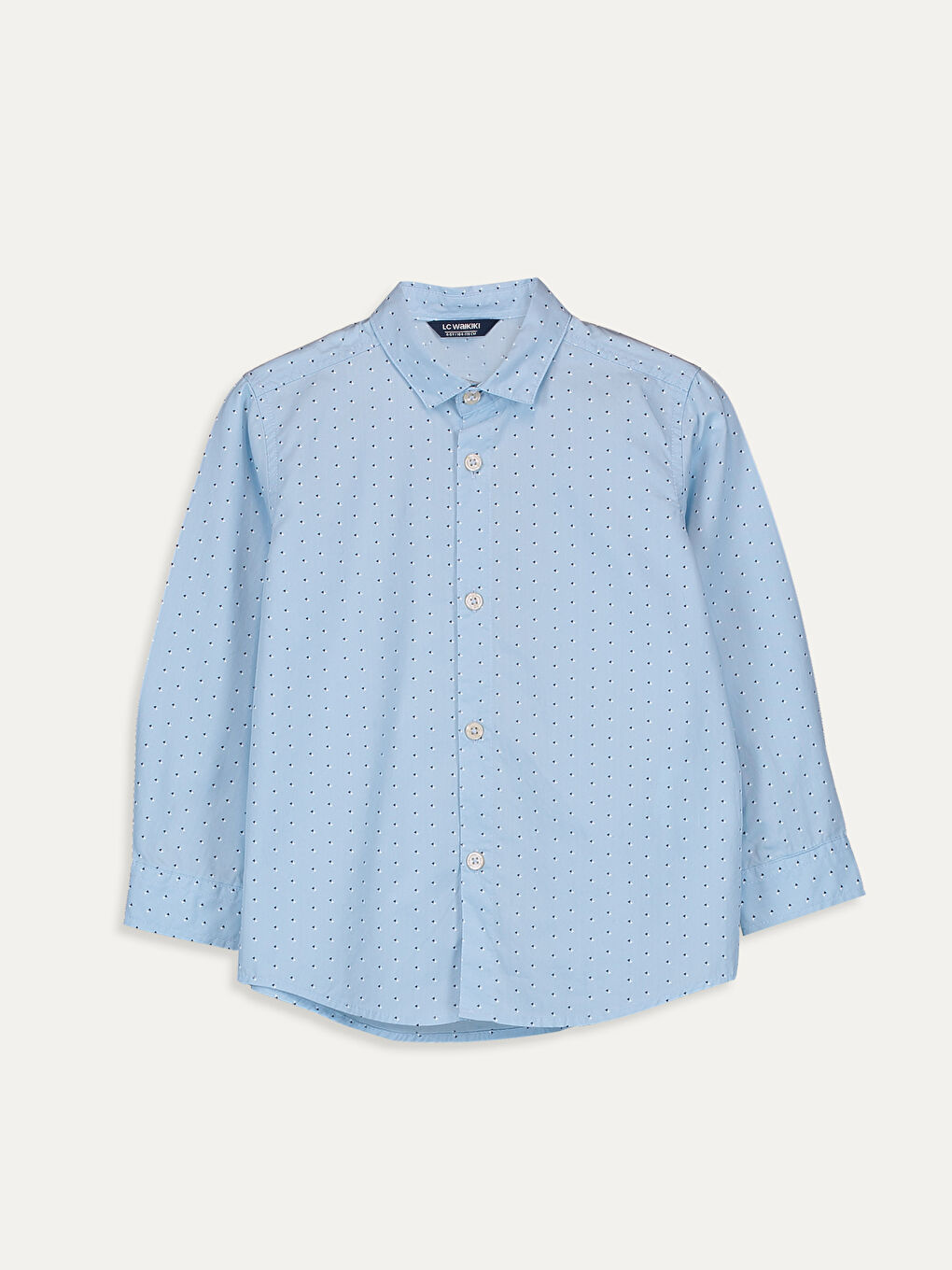 قميص قطن بأكمام طويلة للأولاد