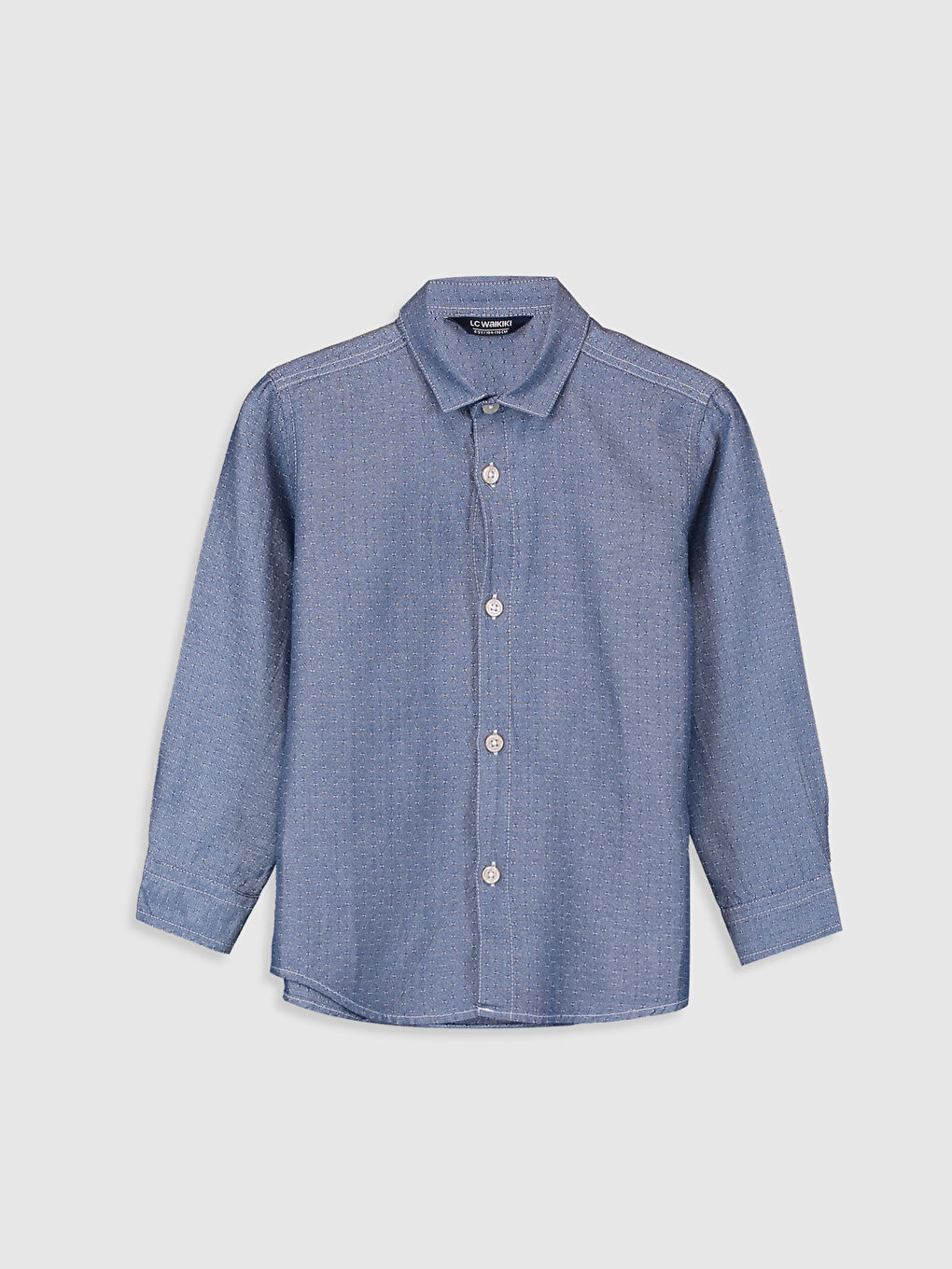 قميص قطن بأكمام طويلة للأولاد