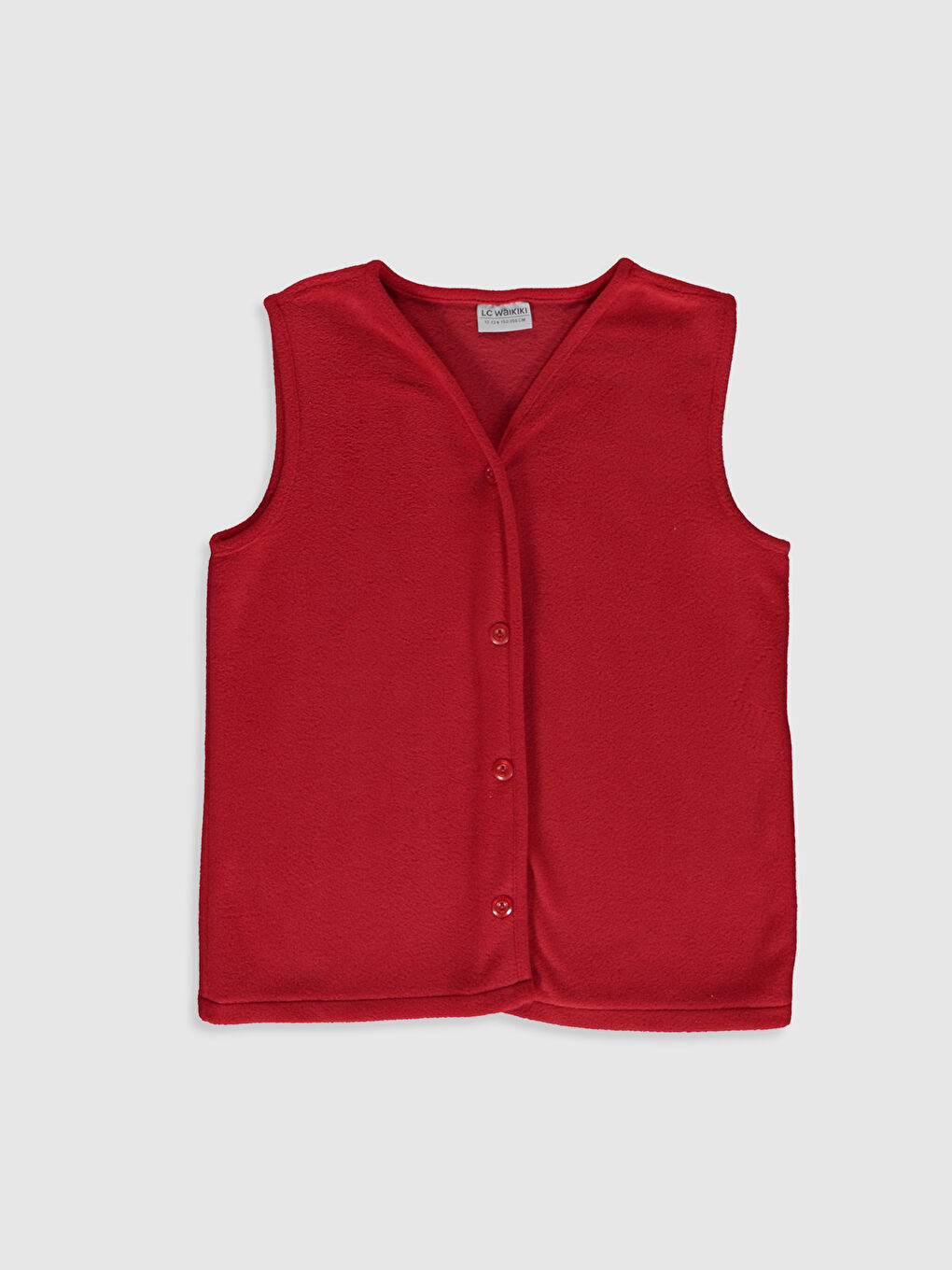 LCW ECO Girl RED Waistcoat -9WN779Z4-CRT