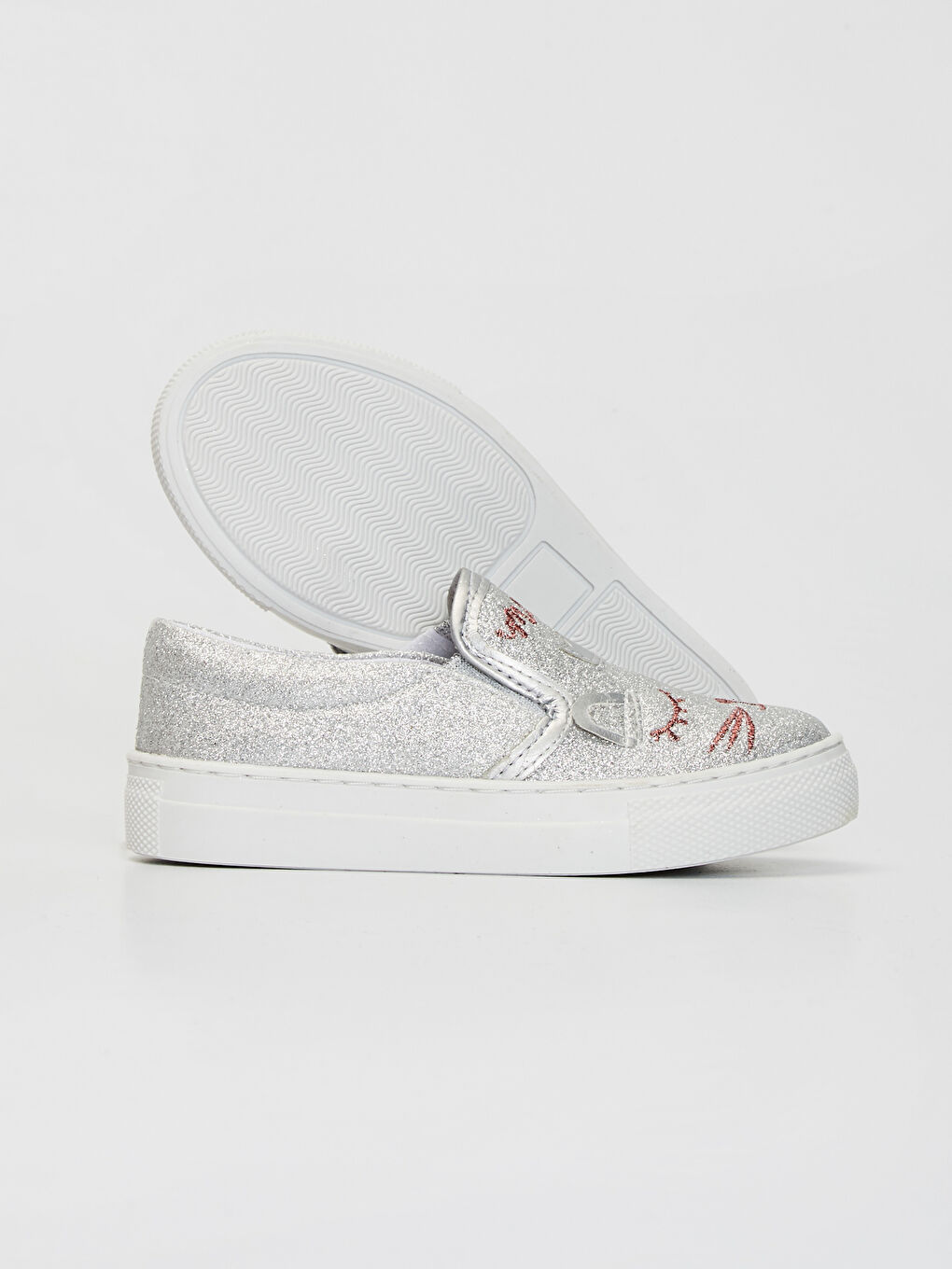 Gri Gümüş Sneaker-2