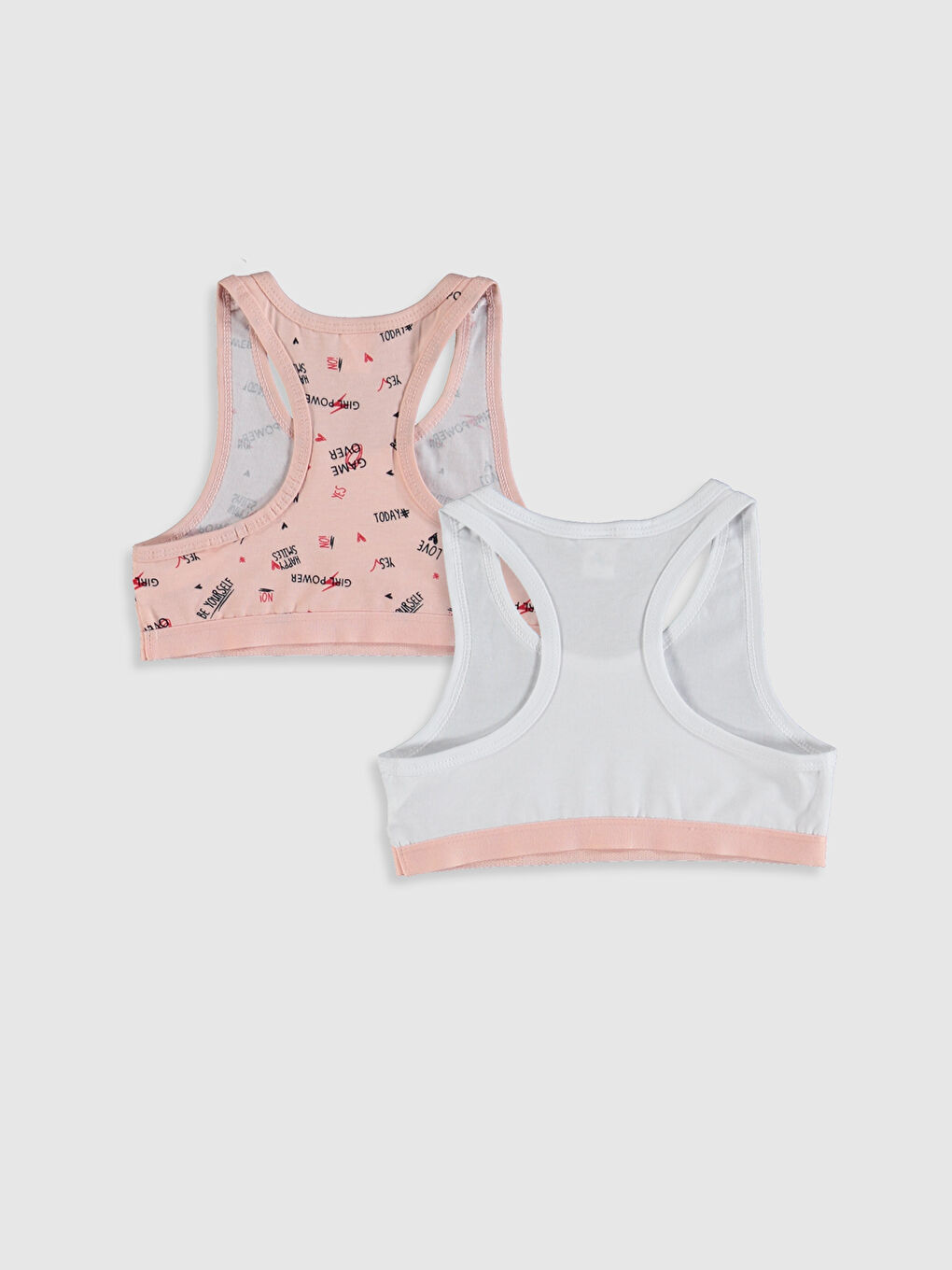 LCW Kids 2-pack Girl's Cotton Bustier -9WO974Z4-E5X