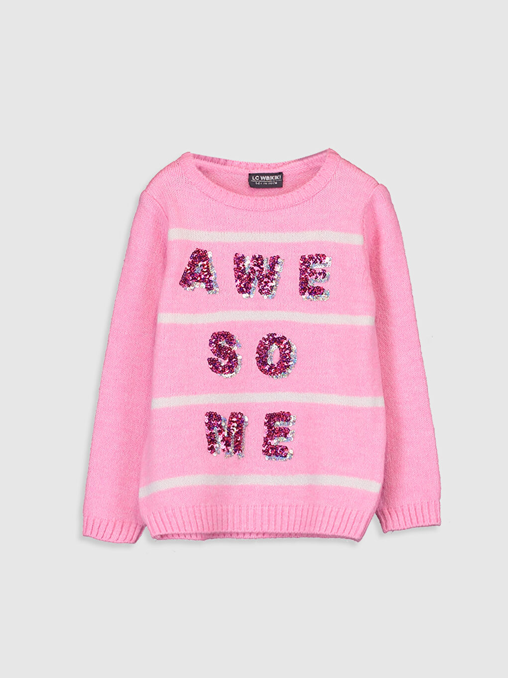 дөңгелек жағалы қыздарға арналған жемпір