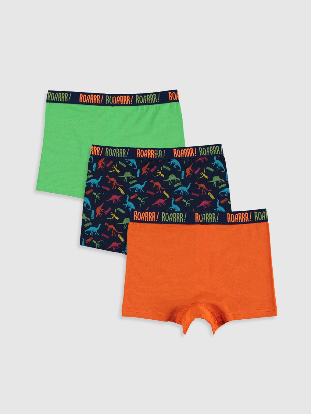 Lacivert Baskılı Boxer-1