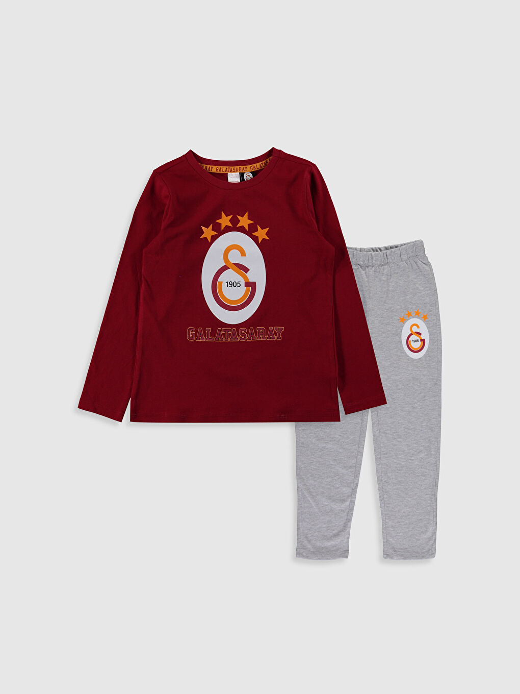 طقم بيجاما قطن بشعار غلطة سراي للبنات