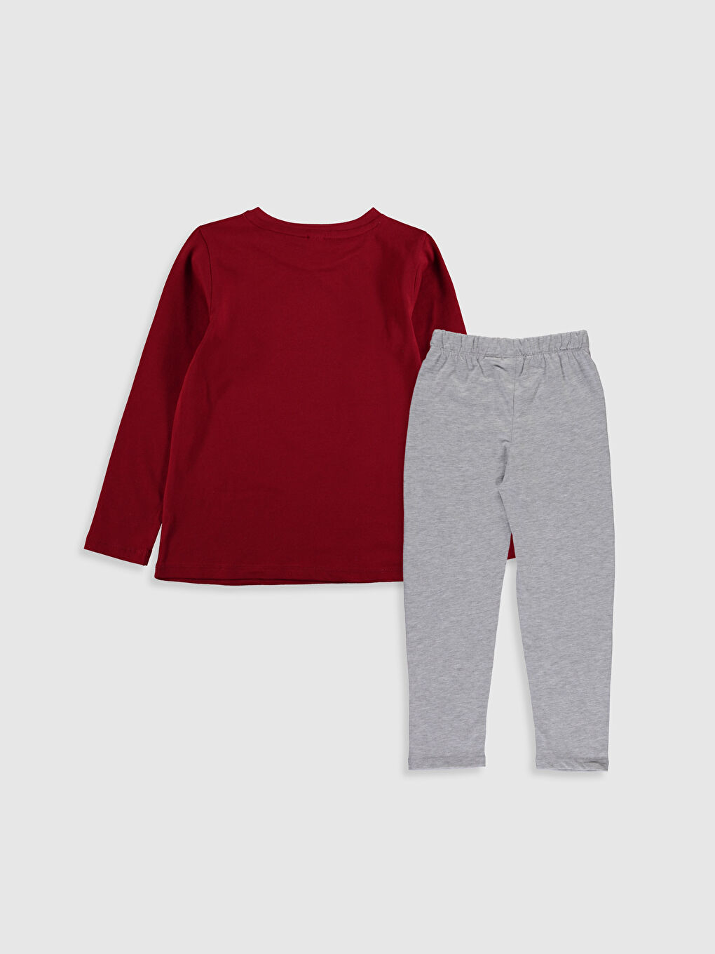 طقم بيجاما قطن بشعار غلطة سراي للبنات-1