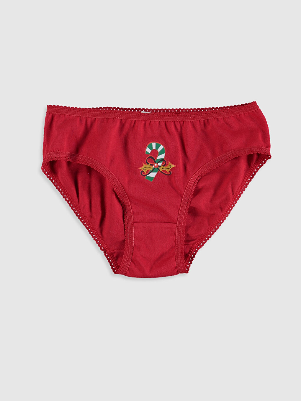 Canlı Kırmızı Külot-1