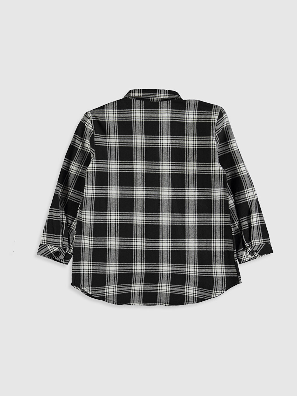 Siyah Ekoseli Gömlek-3