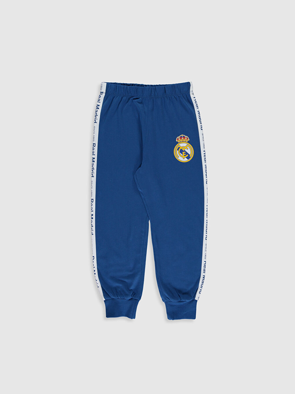 Gri Erkek Çocuk Real Madrid Baskılı Taraftar Pijama Takımı-3