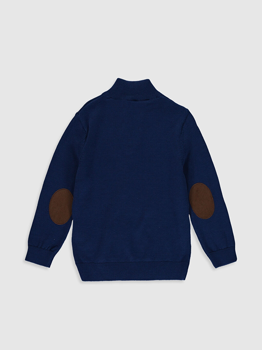 Lacivert Dik Yaka Erkek Çocuk Kazak-1