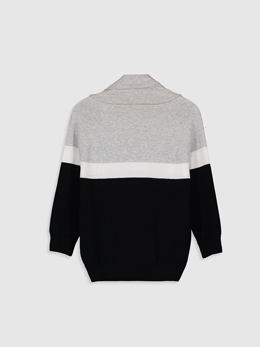 Long Sleeve Boy Slim Knitwear Sweater-1