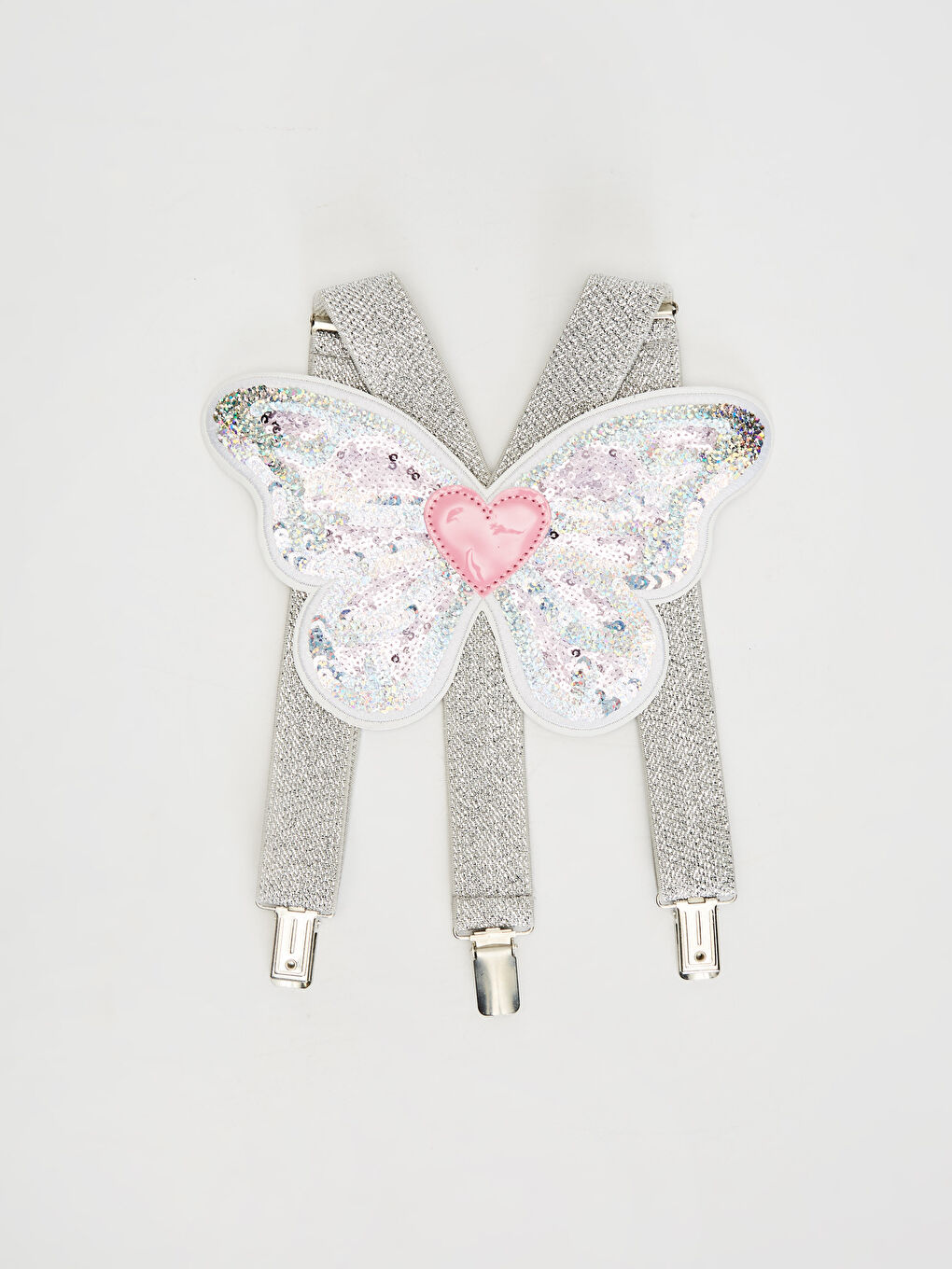 Gri Gümüş Pantolon Askısı