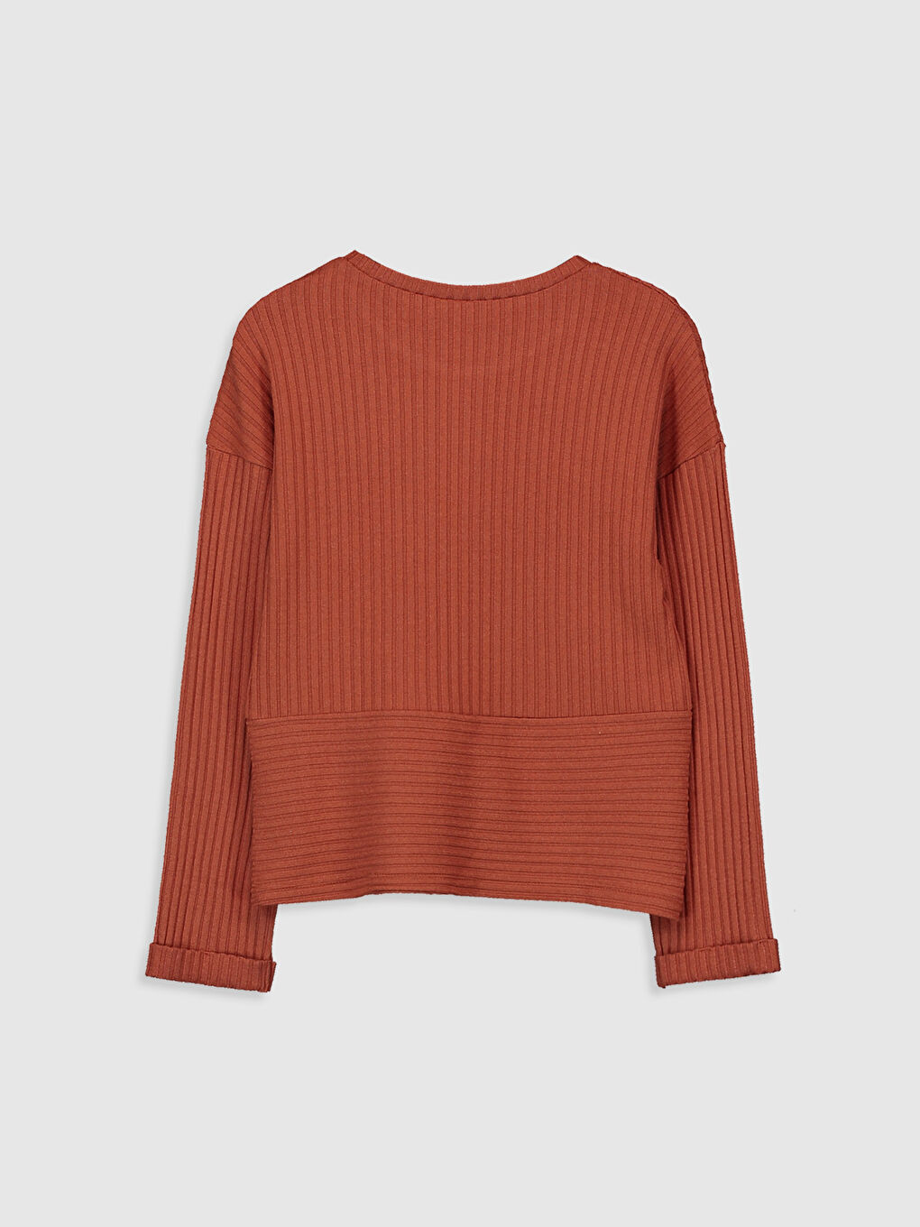 Девочки Коричневый Футболка-2