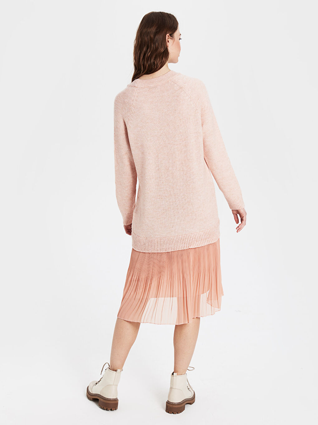 دامەنی تریکۆی ووردەکاری تۆل - هاوڕێی دایک و کچ-2