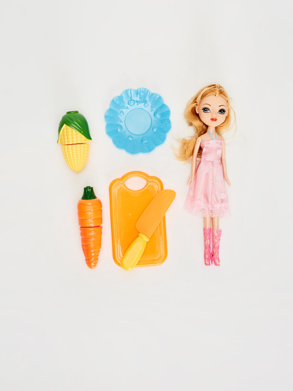 Kız Çocuk Aşçı Bebek Seti-1