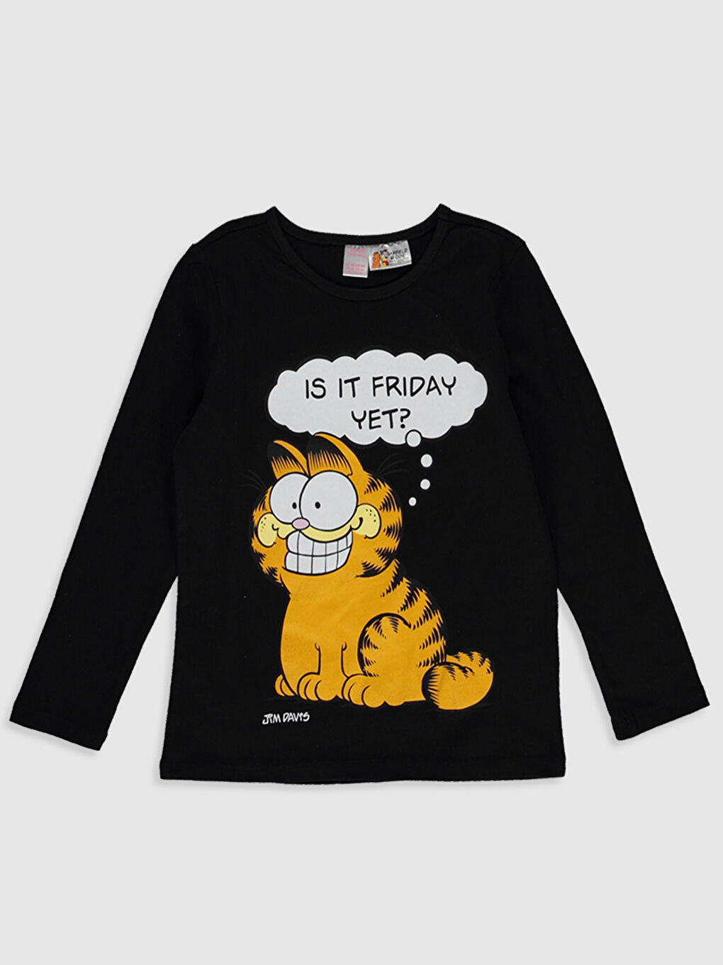 Siyah Kız Çocuk Pijama Takım-2