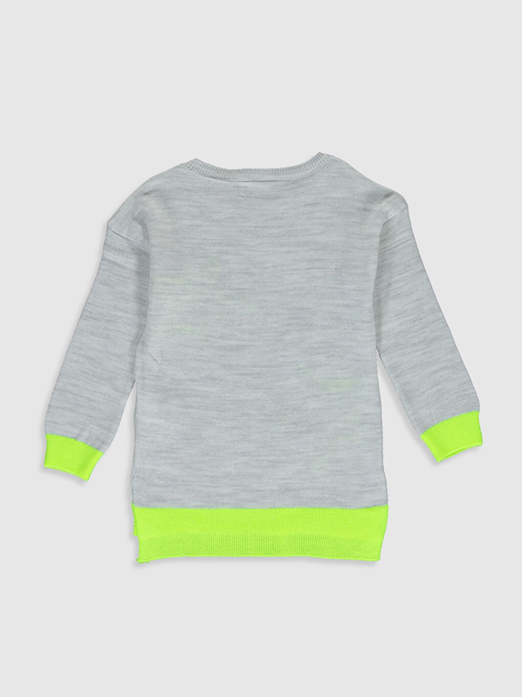 Crew Neck Girls' Sweater-1