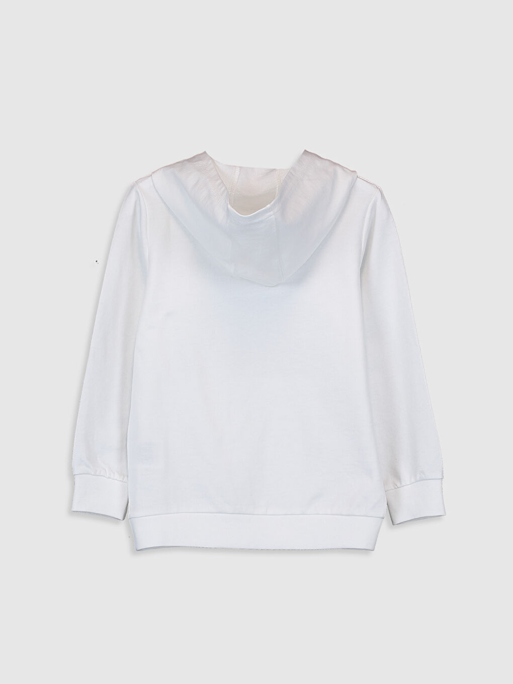 Basic Long Sleeve Boys' Hoodie-1