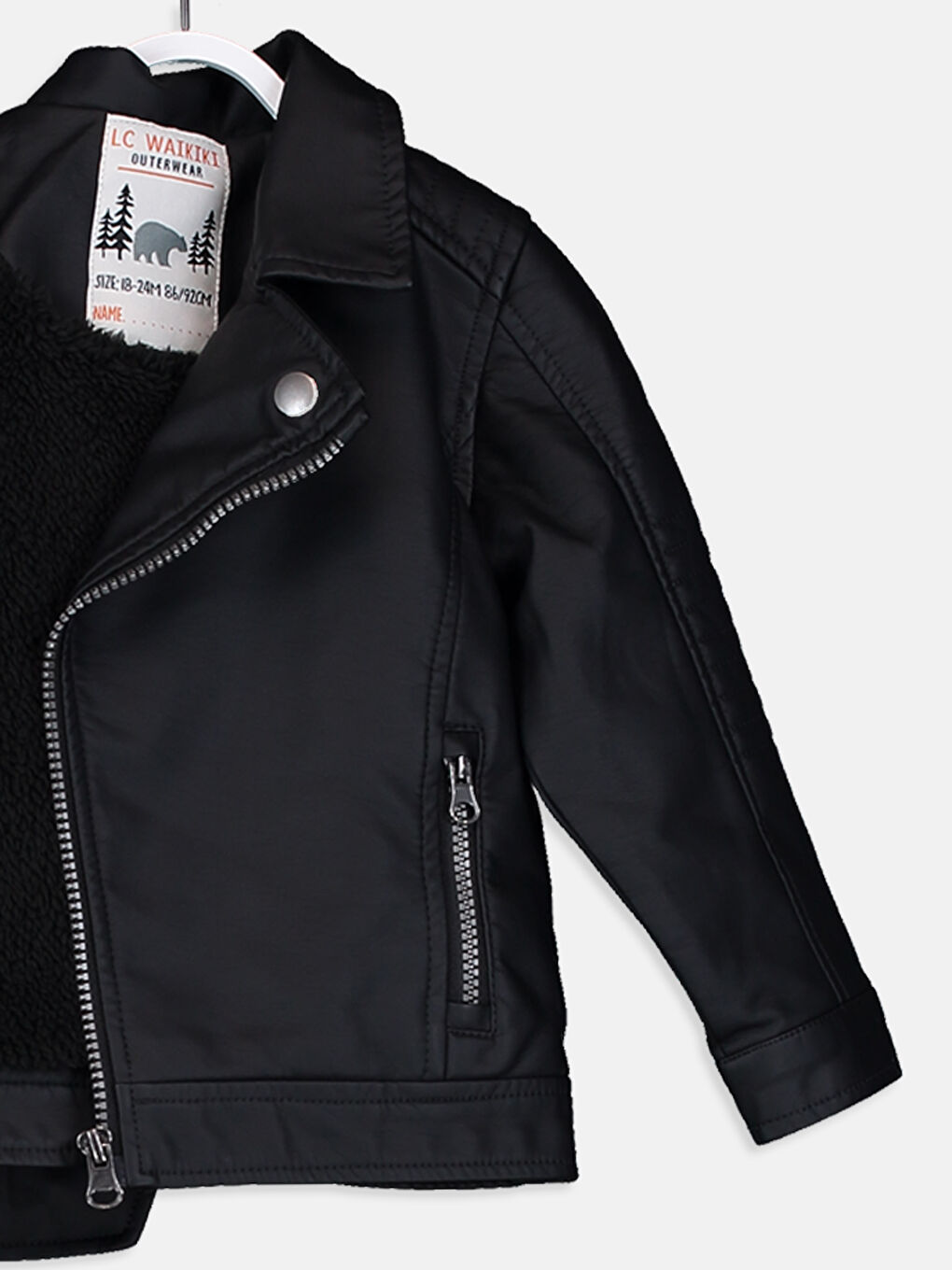 LCW baby Baby Boy’s Faux Leather Jacket -9W0503Z1-CVL