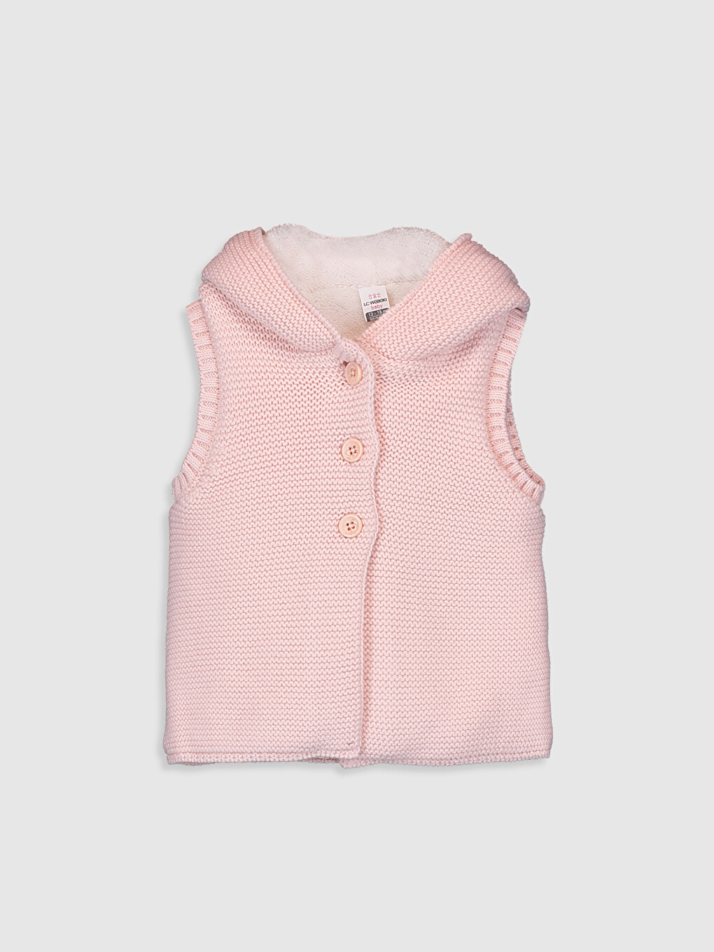 Baby Girl Pink Waistcoat