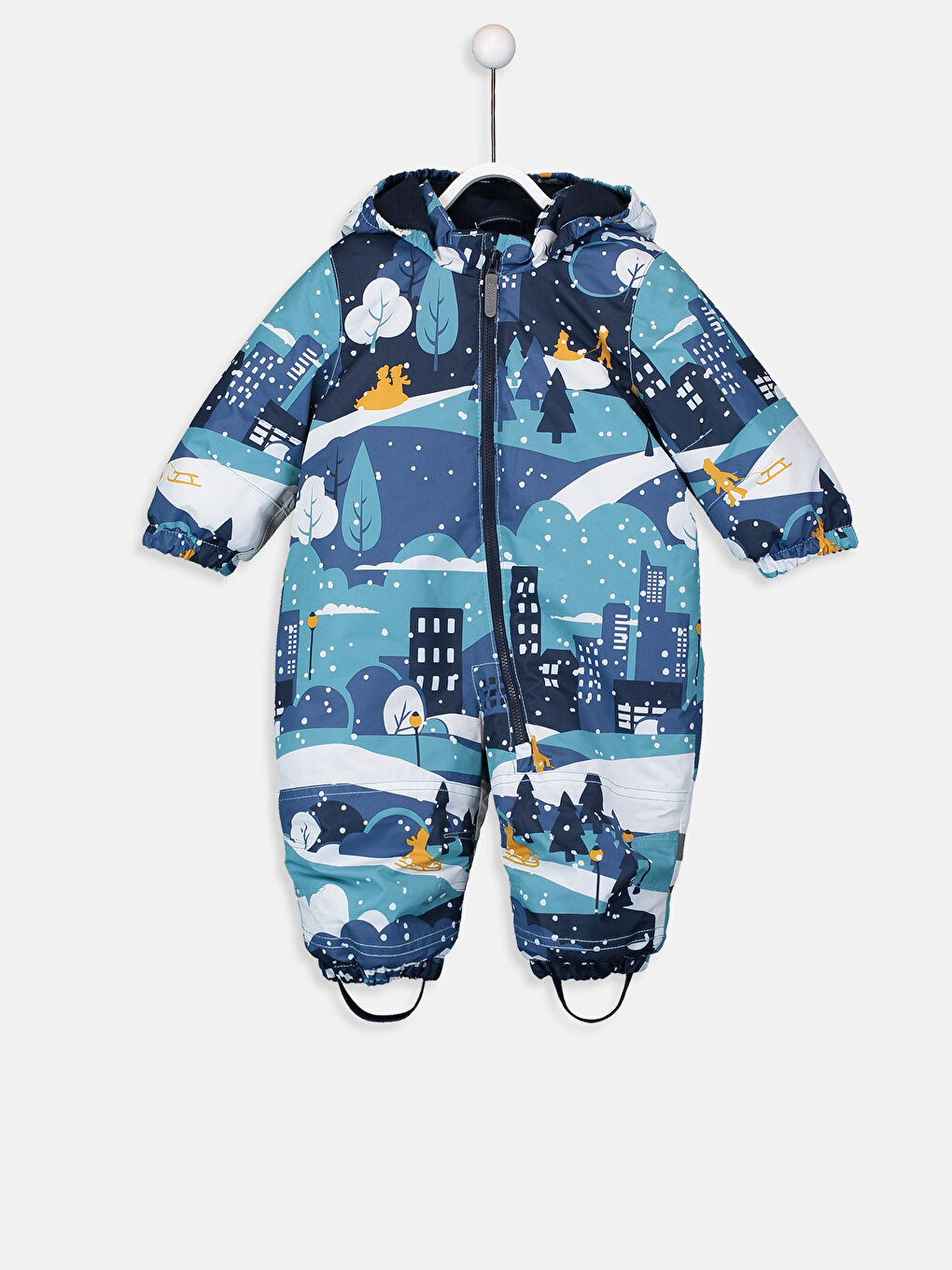 Baby Boy Printed Astronaut Jumpsuit