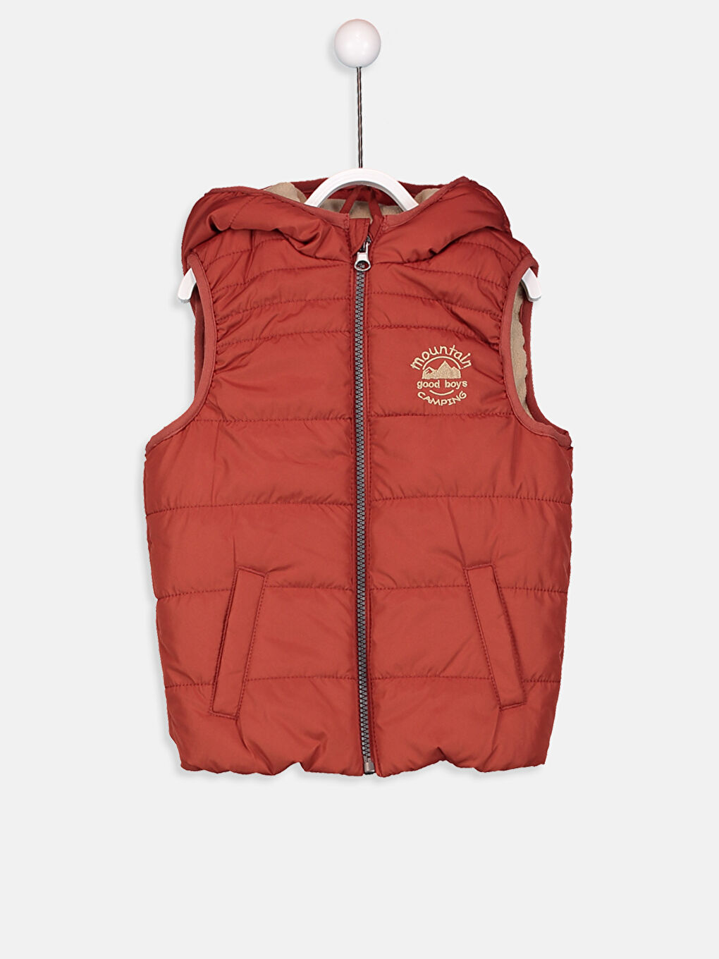 Kahverengi Kiremit Yelek