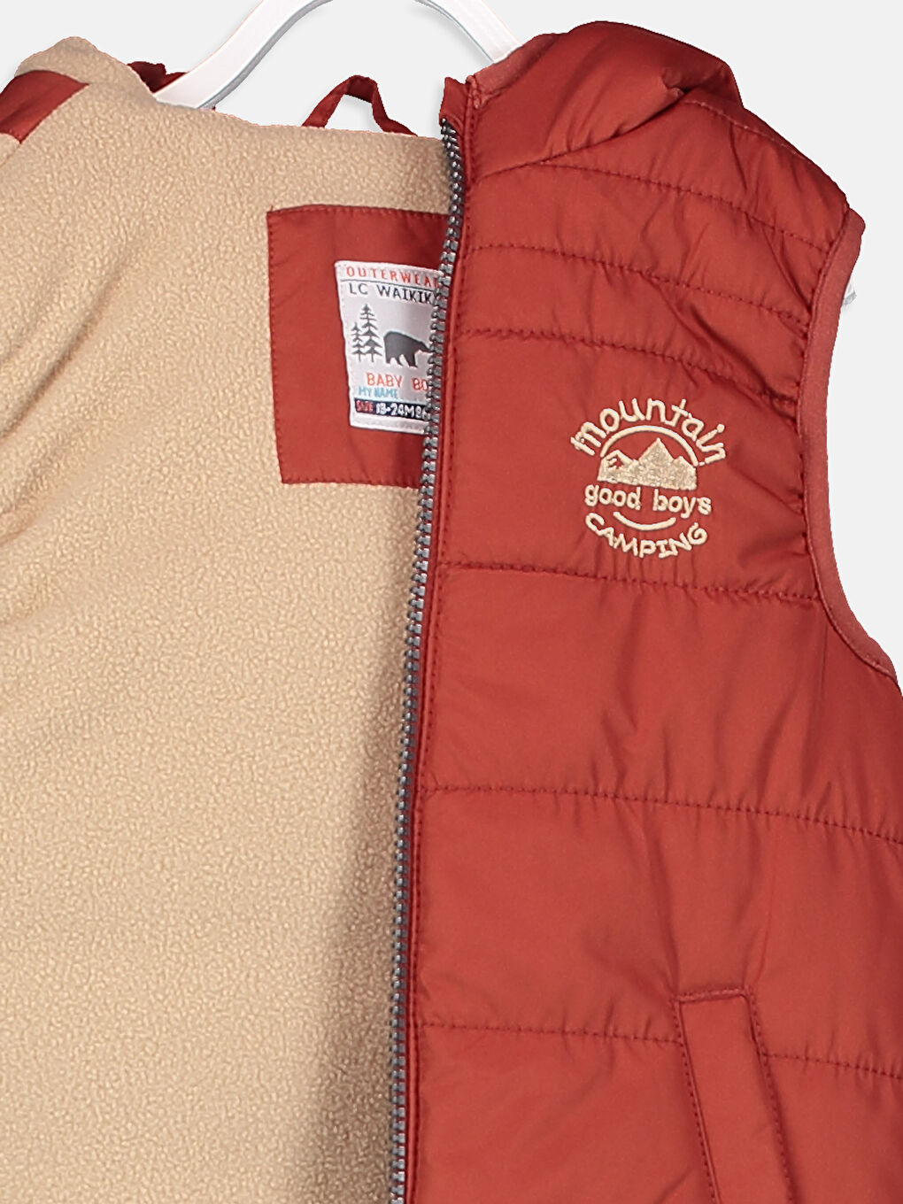 Kahverengi Kiremit Yelek-2